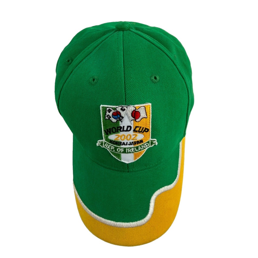 FIFA Mens 2002 Vintage World Cup Korea Japan Rep of Ireland Baseball Hat Size L